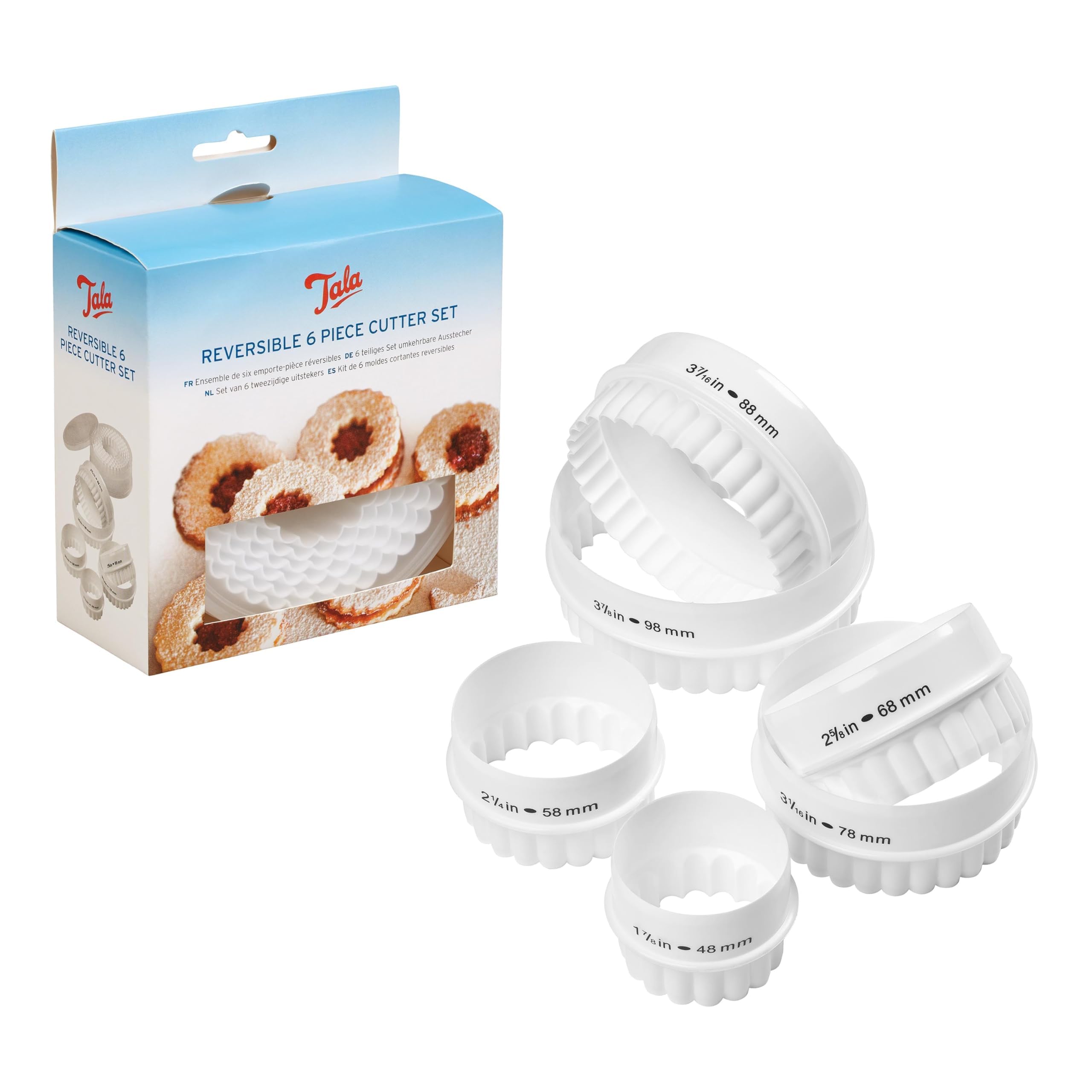 Tala Reversible Cutter Set 6 Piece – Jacksons of Saintfield