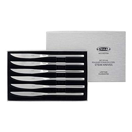 Stellar Rochester Steak Knives 6 Piece Set