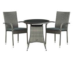 Royalcraft Malaga Stacking 3 Piece Bistro Set