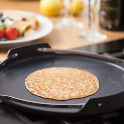 Stellar 6000 Hard Anodised 30cm Crepe Pan S668