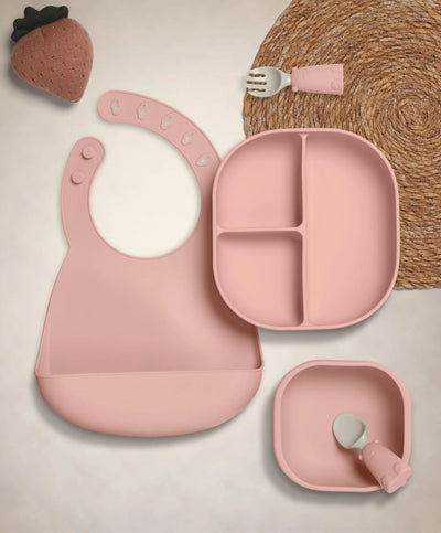 Mamas & Papas First Mealtime Silicone Set