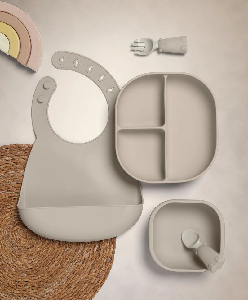 Mamas & Papas First Mealtime Silicone Set