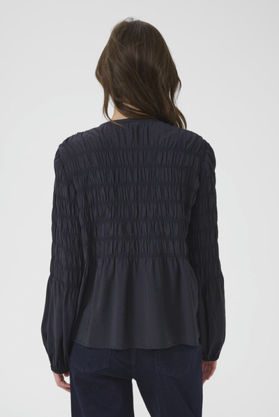 Part Two SiffePW Blouse  in Dark Navy, Siffe Top