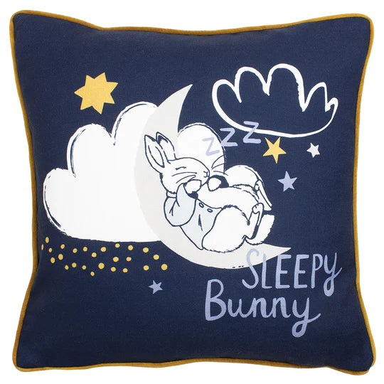 Peter Rabbit™ Sleepy Head Peter Rabbit™ Cushion Blue