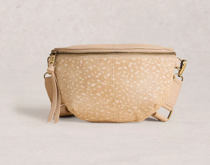 White Stuff Mini Sebby Leather Sling Bag