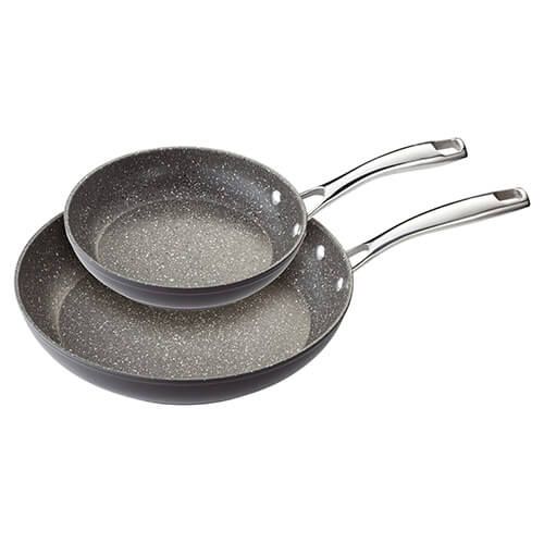 Stellar Rocktanium Fry Pan Set of 2 20cm & 28cm