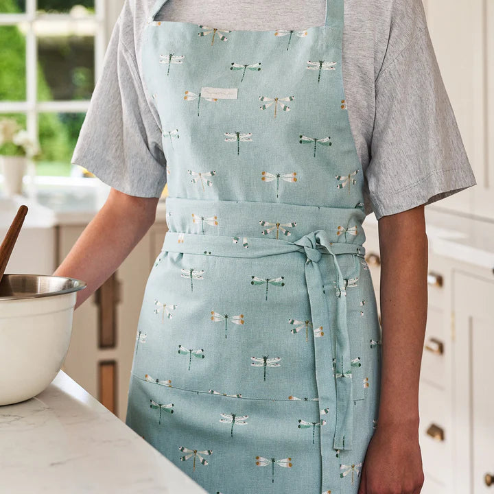 Sophie Allport Watercolour Dragonfly Adult Apron