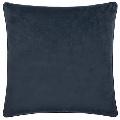 Morris & Co Strawberry Thief Piped Jacquard Cushion Indigo