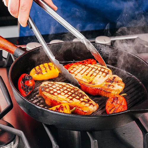 Stellar Cast Iron 28cm Grill Pan SX50