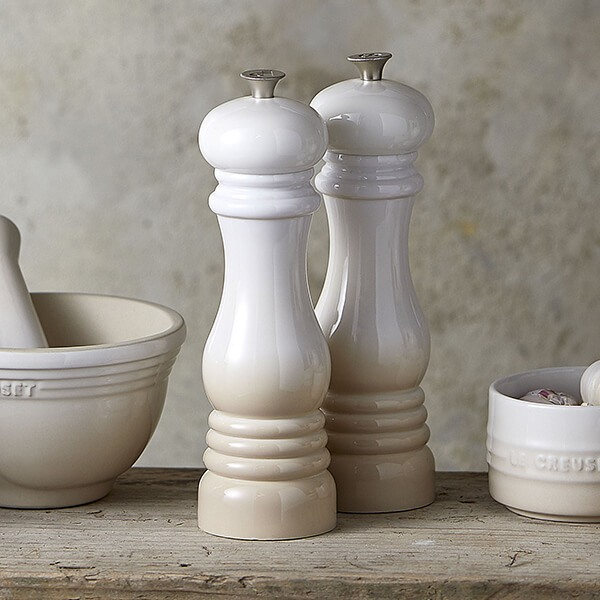 Le Creuset Salt & Pepper Set Meringue