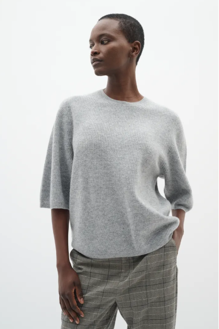 Inwear Ladies Garolw Monika Oversized Pullover In Granite Melange, Garo