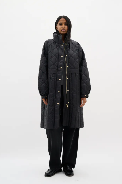 Inwear Ladies KarmelIW Coat In Black