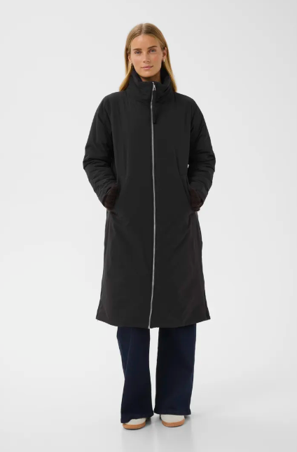 Part Two SaryaPW Coat In Black
