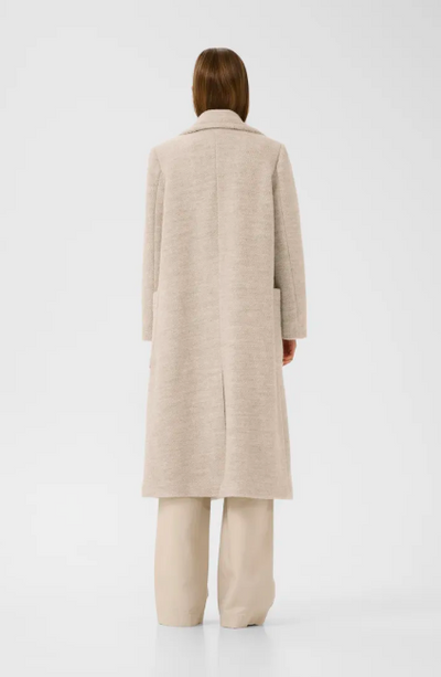 Inwear Ladies YumiIw DB Coat In Haze Melange, Yumi
