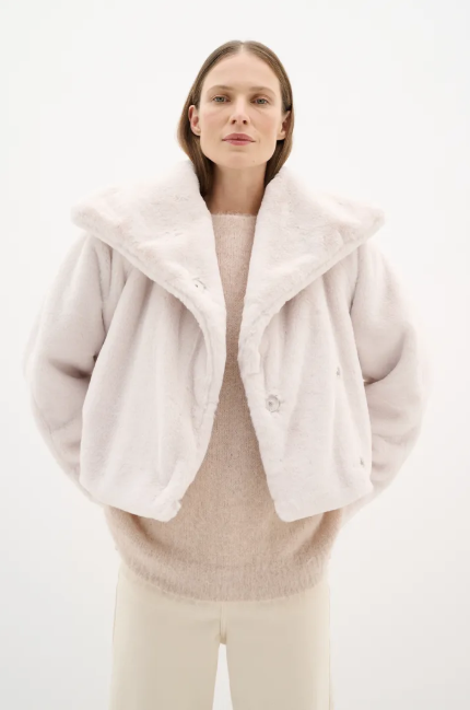 Inwear Ladies Yoboiw Coat In Haze, Yobo