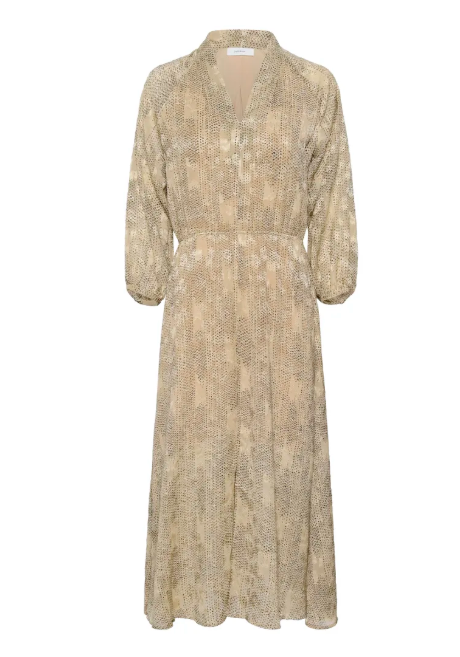 Inwear ladies Addison IW Dress In Dotted Surface Neutral, Addison