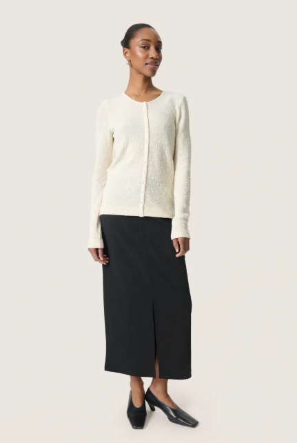 Soaked In Luxury Ladies SLLupina Blouse In Whisper White