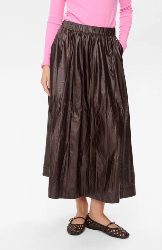 Numph Ladies Numiu Skirt In Black Coffee, Miu Skirt