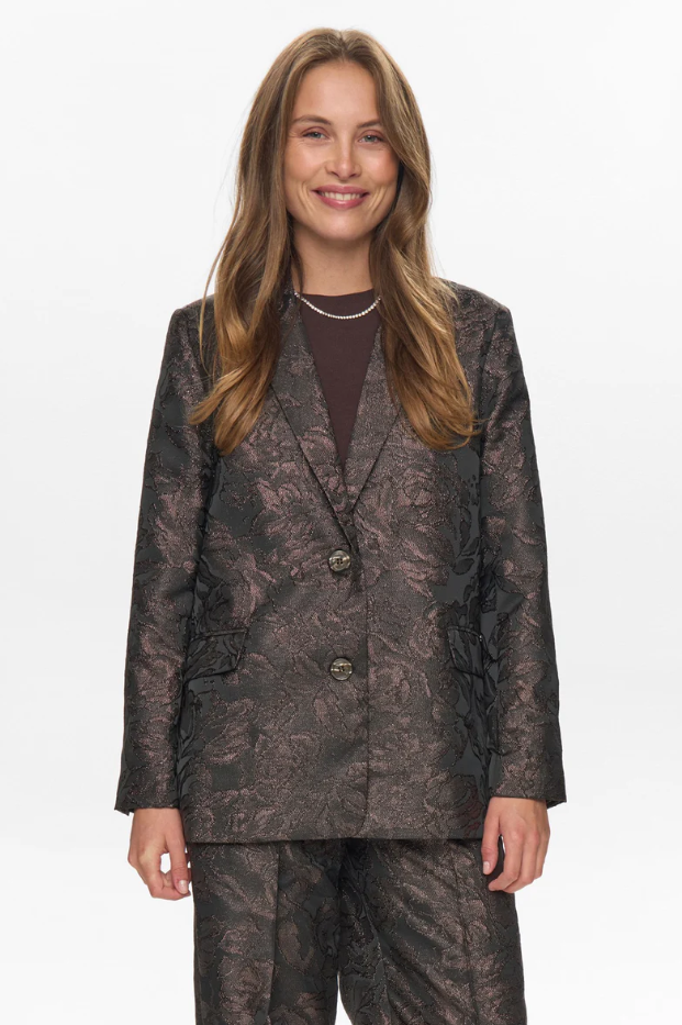 Numph Ladies Ladies NULIKA BLAZER - Black Coffee