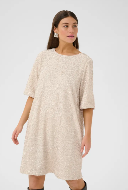 Culture Ladies CUnali Dress In Whitecap, Nali
