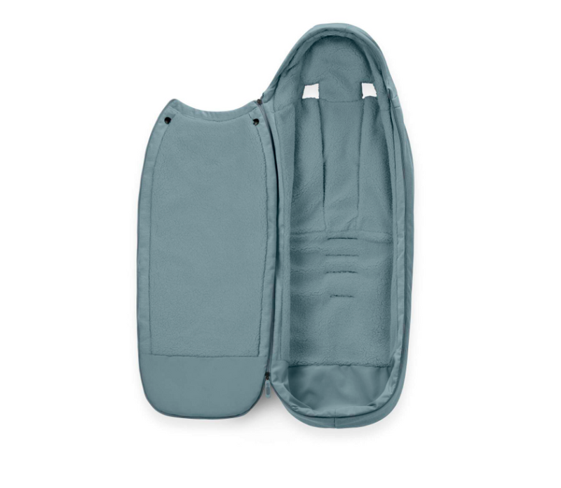 CYBEX Gold - Gold Footmuff - Stormy Blue