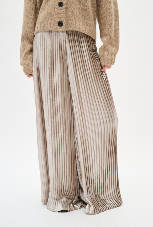 In Wear Ladies FutureIW Pants in Silver, Future Pleated Trousers