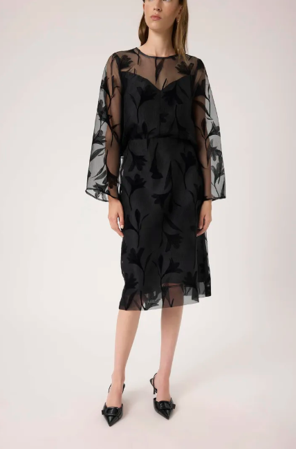 Soaked In Luxury Ladies SLPHILOMENA Skirt In Black - Philomena Skirt