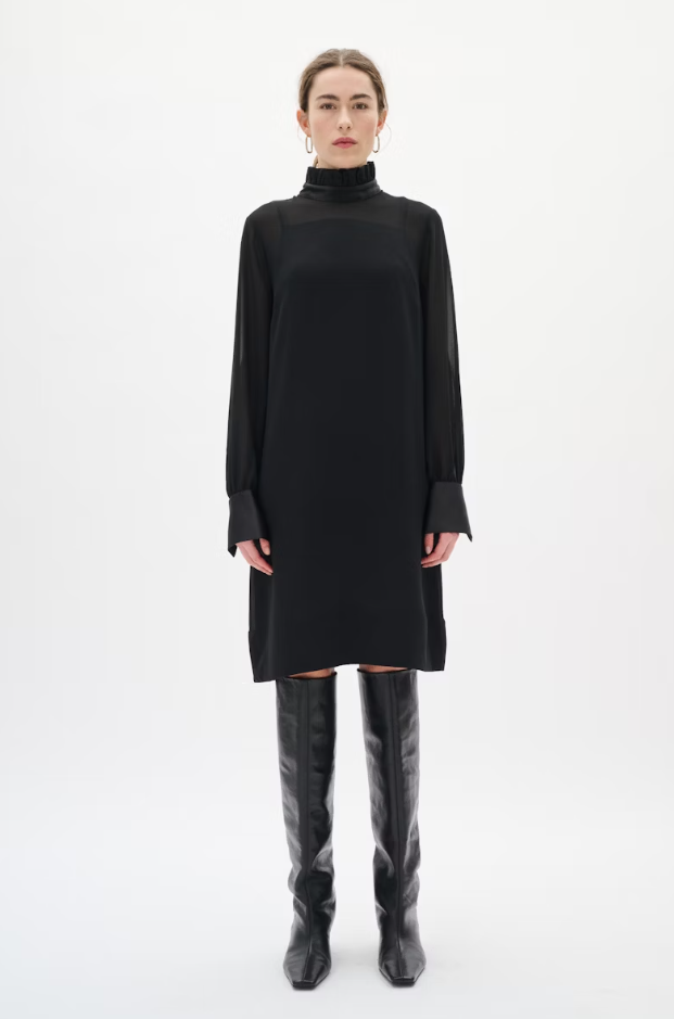 Inwear Ladies DariaIW Short Dress In Black - Daria Short Dress