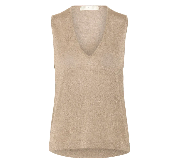 Inwear Ladies Thaniiw Tank In Dull Gold - Thani Tank