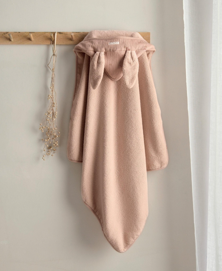 Mamas & Papas Hooded Towel - Welcome to the World Wildflower