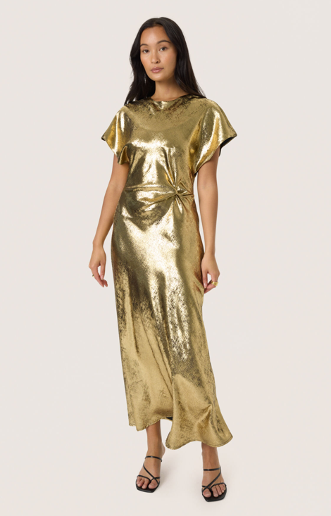Soaked in Luxury Ladies Mirmir Dress in Golden Surface, SLMirmir