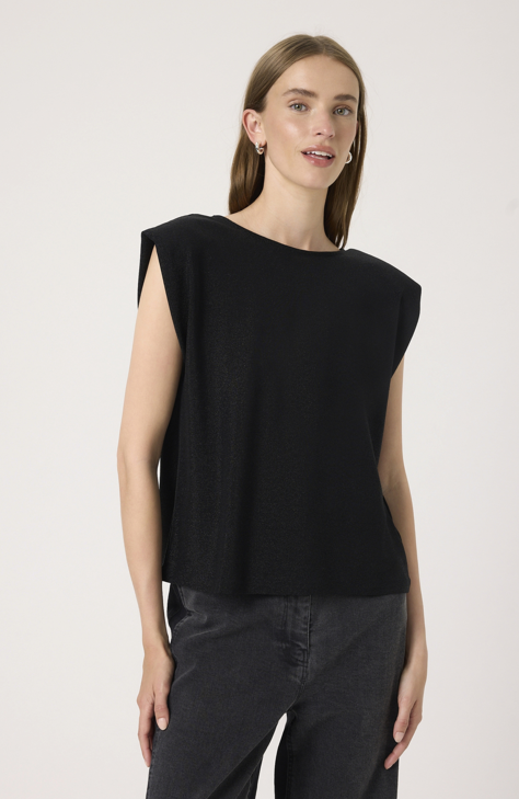 Soaked in Luxury Ladies Tank Top SLSkylara in Black, Skylara