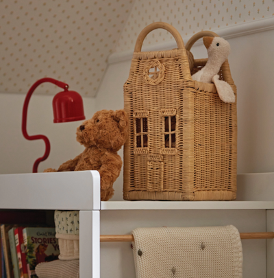 Cuddle Co Dutch House Storage Baskets - Set of 3