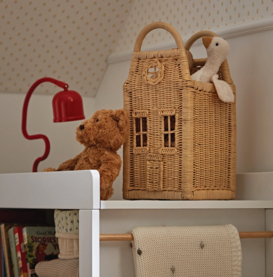 Cuddle Co Dutch House Storage Baskets - Set of 3