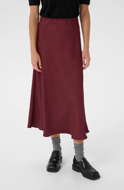 Part Two Ladies LaurinaPW Skirt In Tawny Port