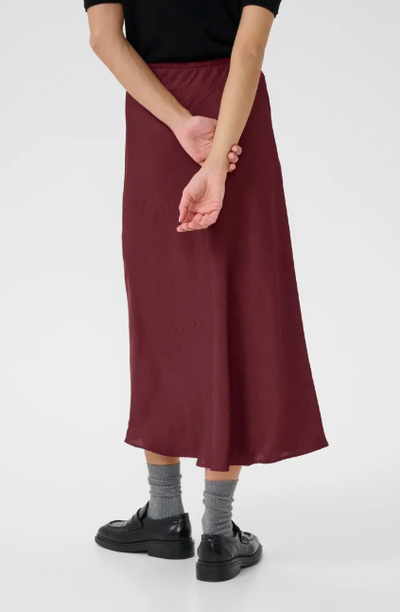 Part Two Ladies LaurinaPW Skirt In Tawny Port