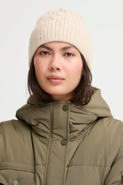 Ichi Ladies IALUCY Hat In Oatmeal Melange