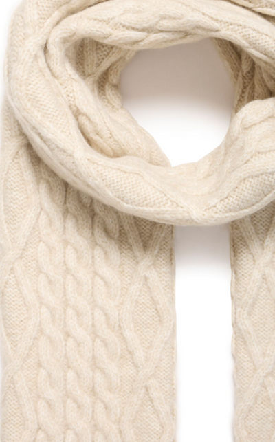 Ichi Ladies IALUCY Scarf In Oatmeal