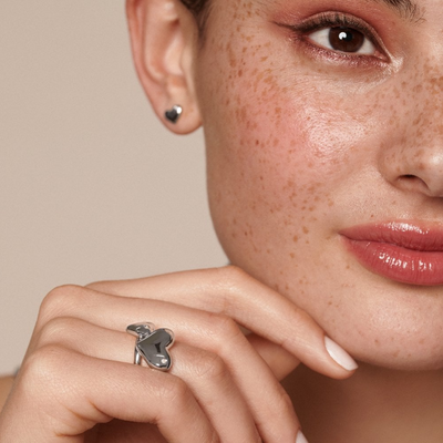 Hot Diamonds Desire Statement Ring - Sterling Silver