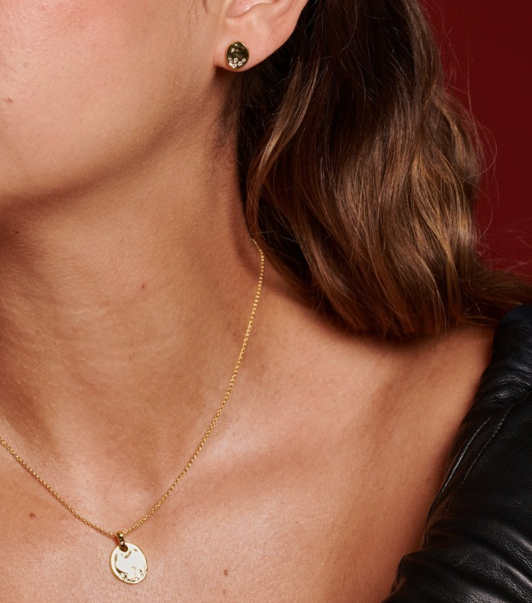 Hot Diamonds Illuminate Pendant - 18ct gold plate