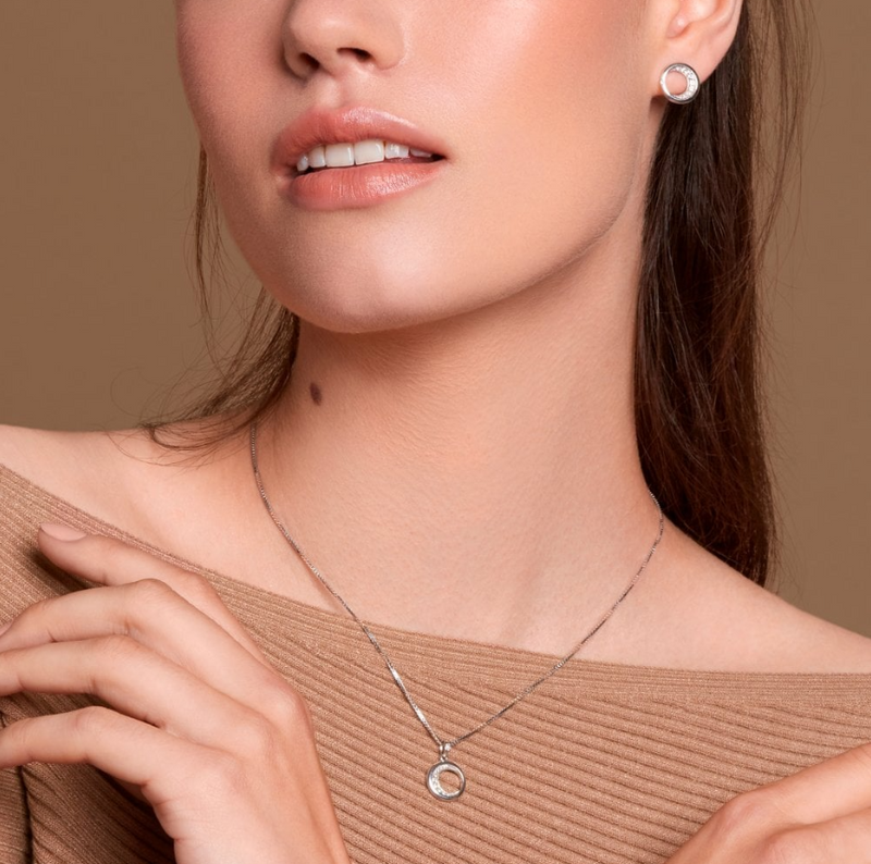 Hot Diamond Celestial Stud Earrings - Sterling Silver