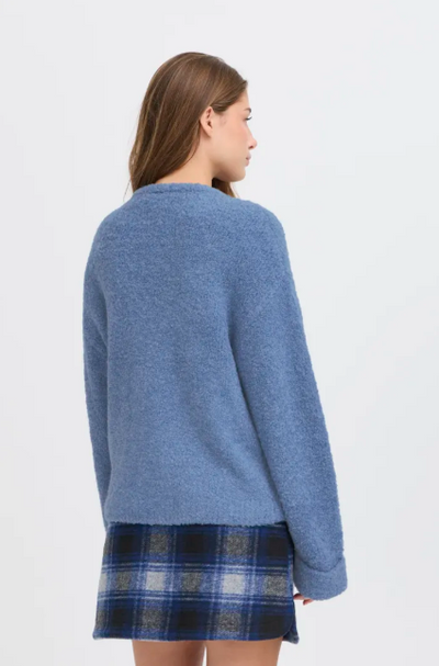 ICHI Ladies Ihblarisa In Blue Yonder, Blarisa Pullover