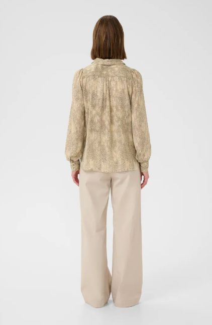 InWear Ladies AddisonIW Blouse In Dotted Surface Neutral