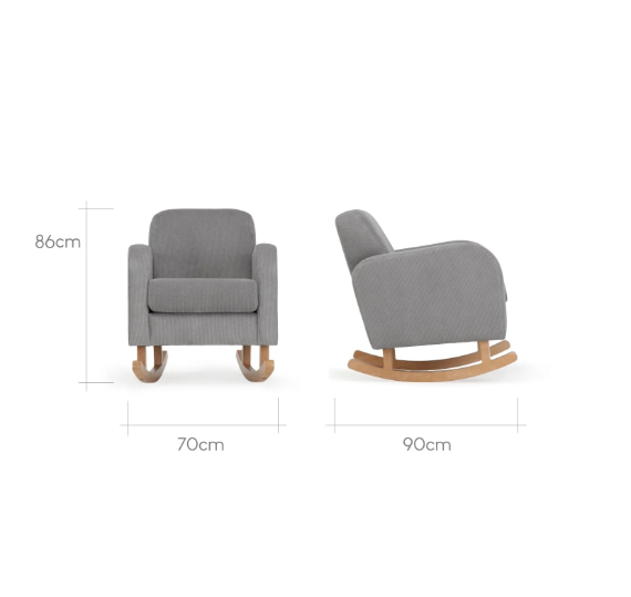 CuddleCo Etta Nursing Chair - Anthracite