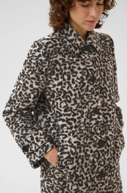 Part Two Ladies SuzyPw OTW coat In Leopard, Suzy