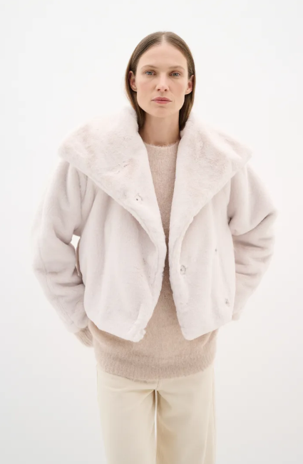 Inwear Ladies Yoboiw Coat In Haze, Yobo