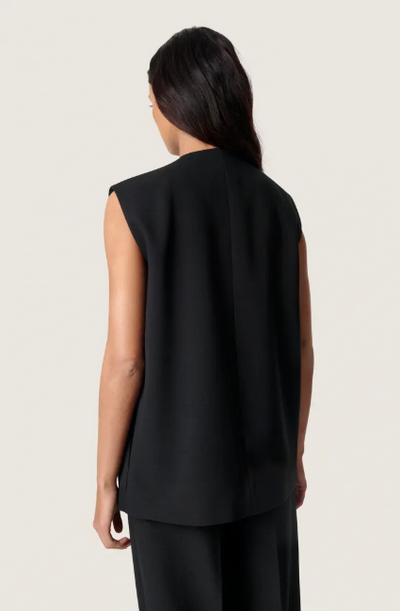 Soaked In Luxury SLSarina Waistcoat In Black, Sarina