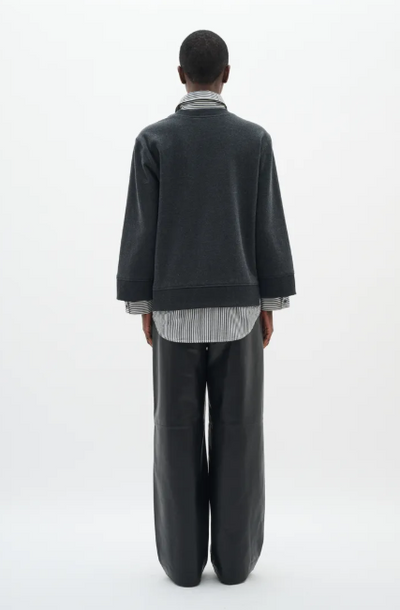 Inwear Ladies NataljaIW Sweatshirt In Black Stripe