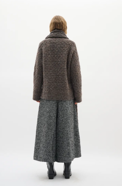 Inwear Ladies GraiaIW Turtleneck Pullover In Sandy Grey Melange, jumper