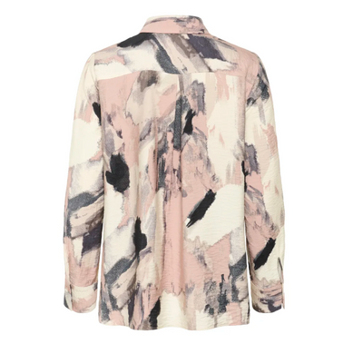 Inwera Ladies AlleyIW Comino  Shirt In Art Canvas Dusty Blush